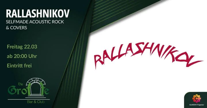 Rock Nacht mit Rallashnikov und Krawalliker